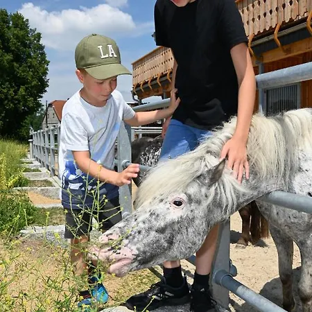 Lerchenberghof: Barrier-free Family Country With And Activities Guest house Walddorf (Saxony)