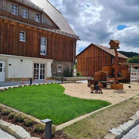 Guest house Lerchenberghof: Barrier-free Family Country With And Activities Walddorf (Saxony)