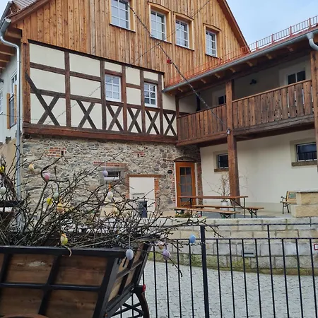Guest house Lerchenberghof: Barrier-free Family Country With And Activities Walddorf (Saxony)